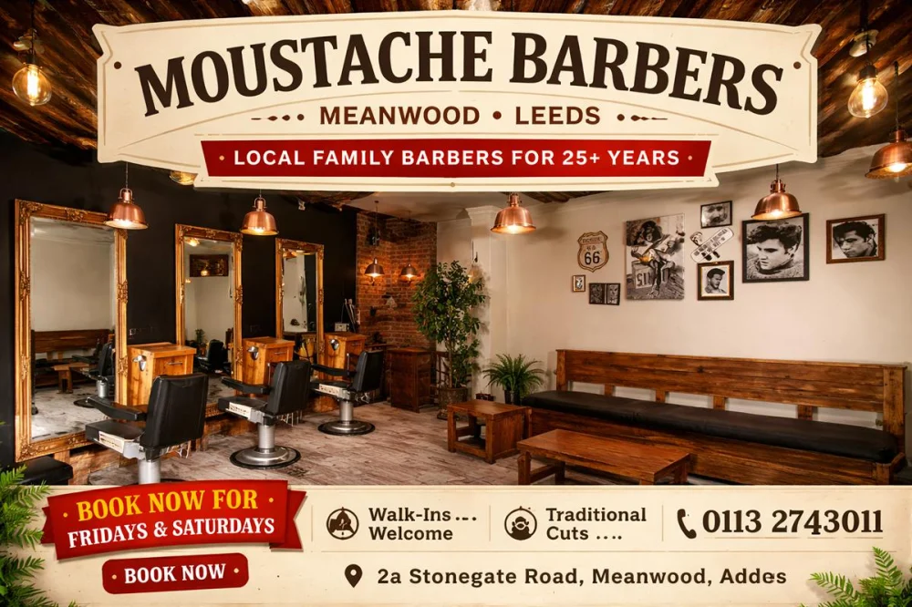 moustache barbers